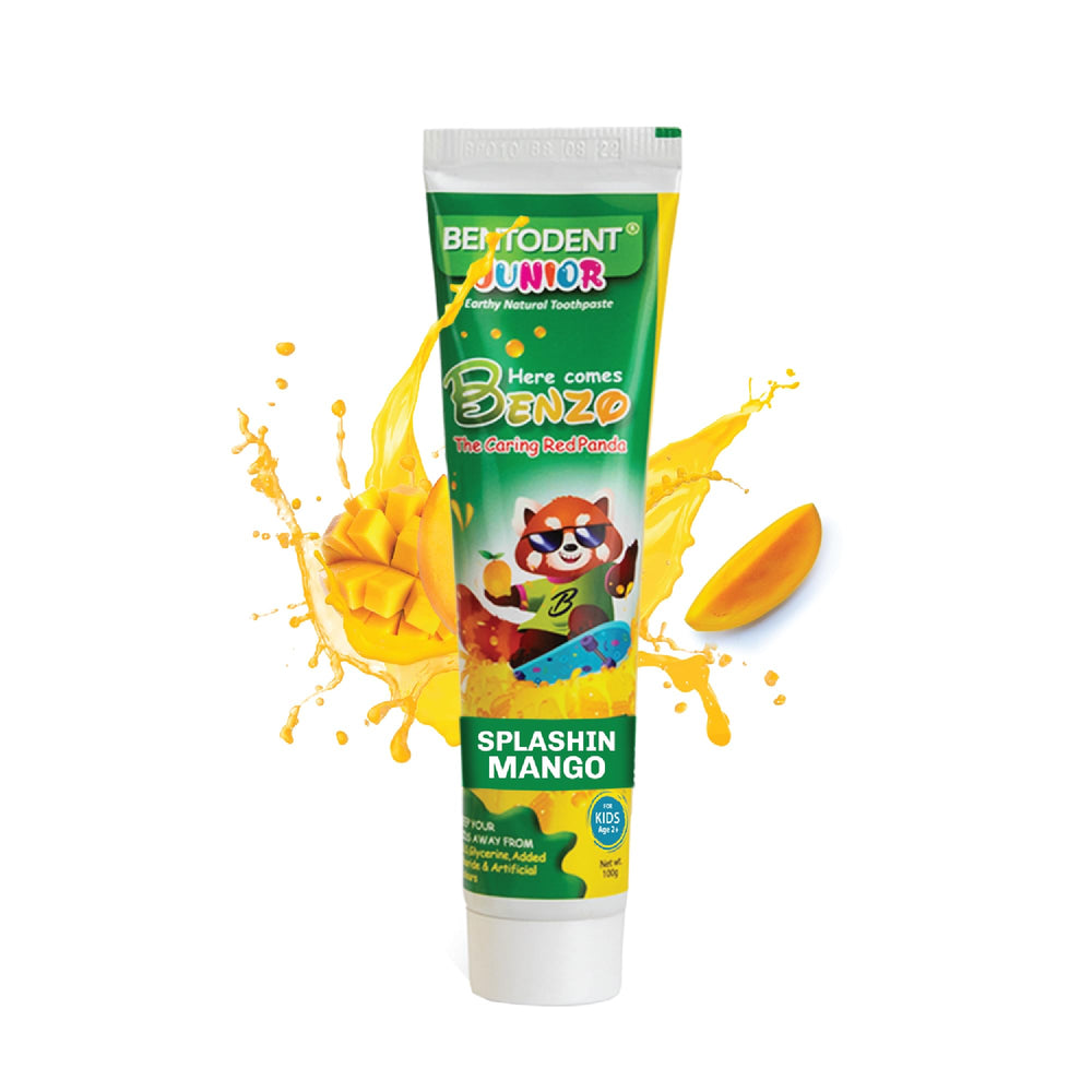Mango flavor highlight and natural ingredients