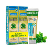 Bentodent premium mint toothpaste tube with calcium bentonite clay