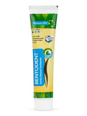 Calcium bentonite clay as key ingredient in Bentodent toothpaste
