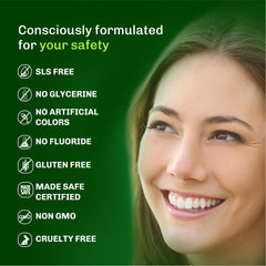 Toothbrush with Bentodent toothpaste for adults and kids