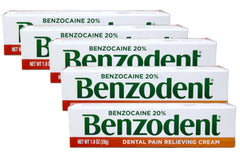 Benzodent 1 oz cream tube