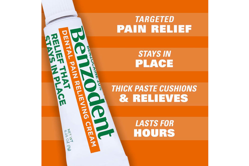 Dentist-approved and ADA accepted Benzodent