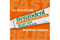Benzodent box and tube packaging