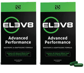 BEpic ELEV8 bottle front with capsules suggesting sustained energy.