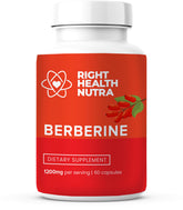 Right Health Nutra Berberine 1200mg bottle - 60 capsules