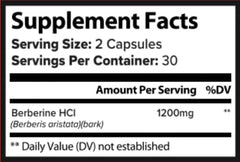 Gut health and microbiome balance with berberine