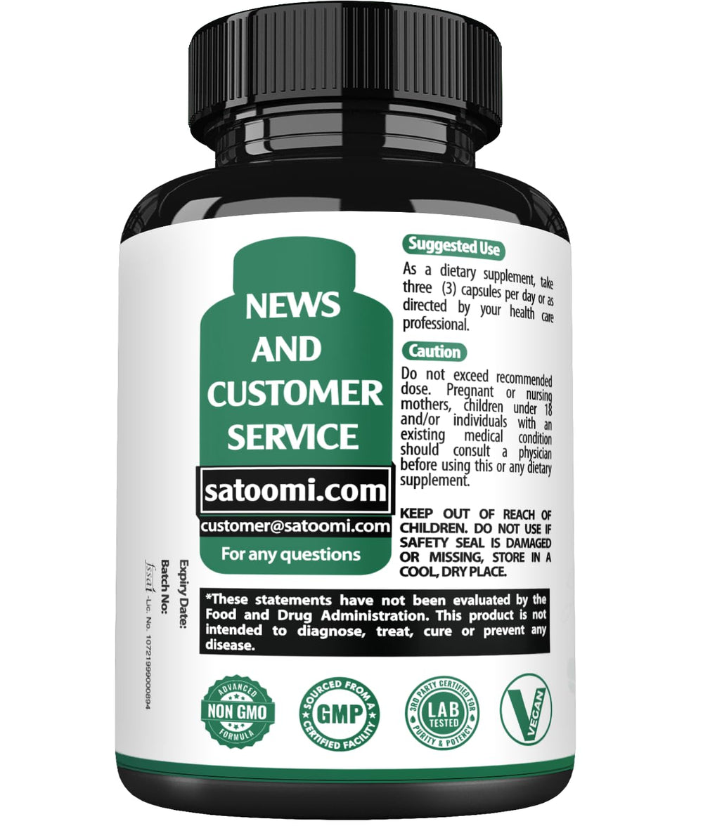 Serving size and 80 servings indicator on product label