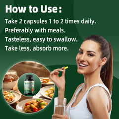 Natural Berberine supplement packaging without preservatives