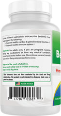 3rd-party lab tested purity and quality badge for Berberine