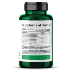 Ginkgo Biloba and Bitter Melon ingredients in Berberine supplement formula