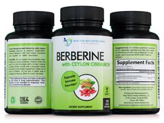 Pack of 2 bottles of Berberine with Ceylon Cinnamon