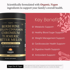 Berberine with chromium picolinate label