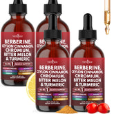 Berberine with Ceylon Cinnamon Liquid Drops in 8 oz bottle