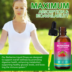 Product packaging for Berberine liquid drops