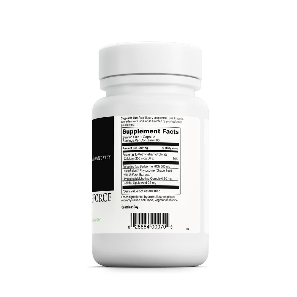 Berberine Force bottle and packaging