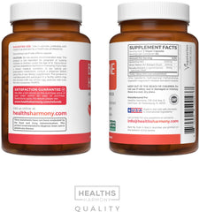 Packaging and bottle of Berberine HCL supplement