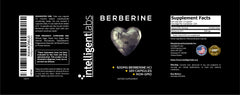 Product packaging and label design of Intelligent Labs Berberine HCL Plus