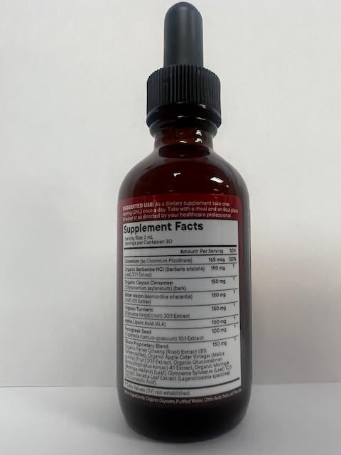 Immune support liquid supplement with berberine and ginseng