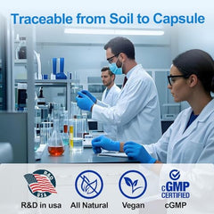 Certificate of Analysis (COA) documentation and third-party testing seal