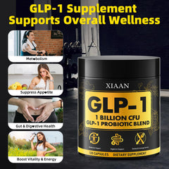 Berberine and probiotics blend illustration for GLP-1 support