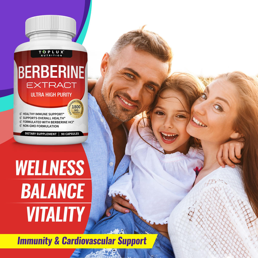 Berberine supplement supporting daily balance