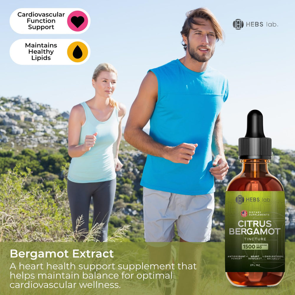 Label detail for Citrus Bergamot Drops 2 oz