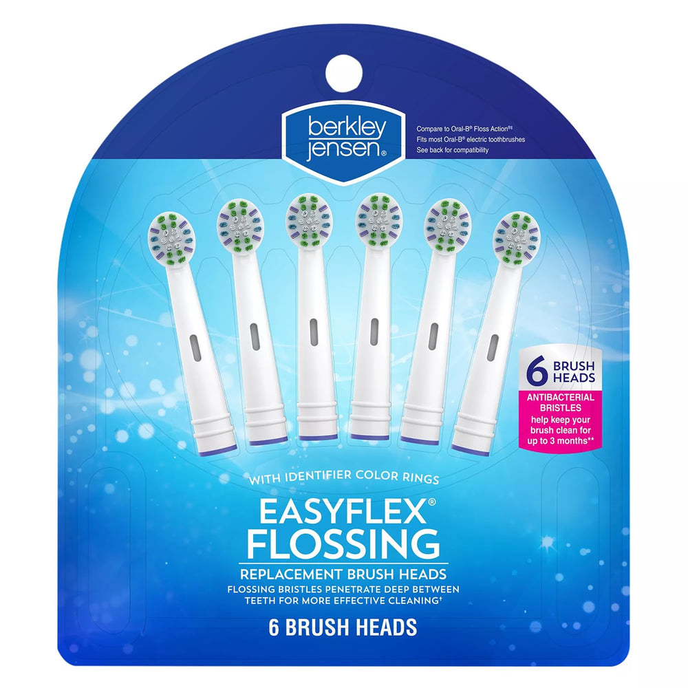 Berkley Jensen 31664 Easy Flex Flossing Replacement Brush Head - front view