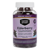 Berkley Jensen Elderberry Gummies with Vitmain C & Zinc bottle, 120 count, 150 mg