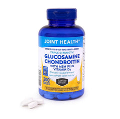 NSF-certified seal on Berkley Jensen joint supplement packaging