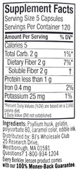 Long-lasting supply of 600 psyllium capsules