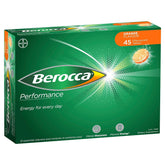 Berocca Orange effervescent tablets packaging front
