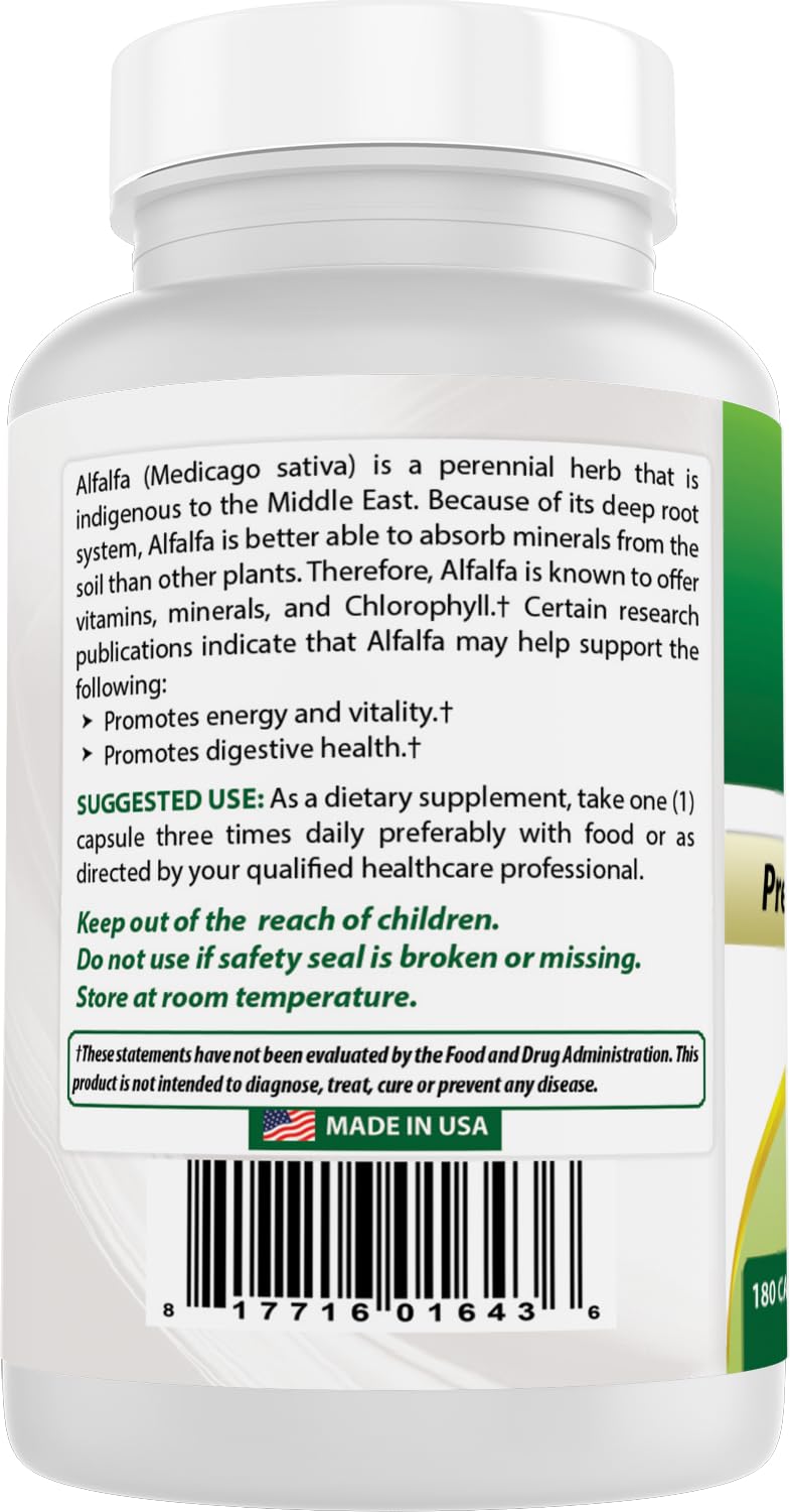 Proudly Made in USA label with GMP and FDA registered facility