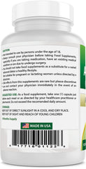 Full bottle showing dosage information on label