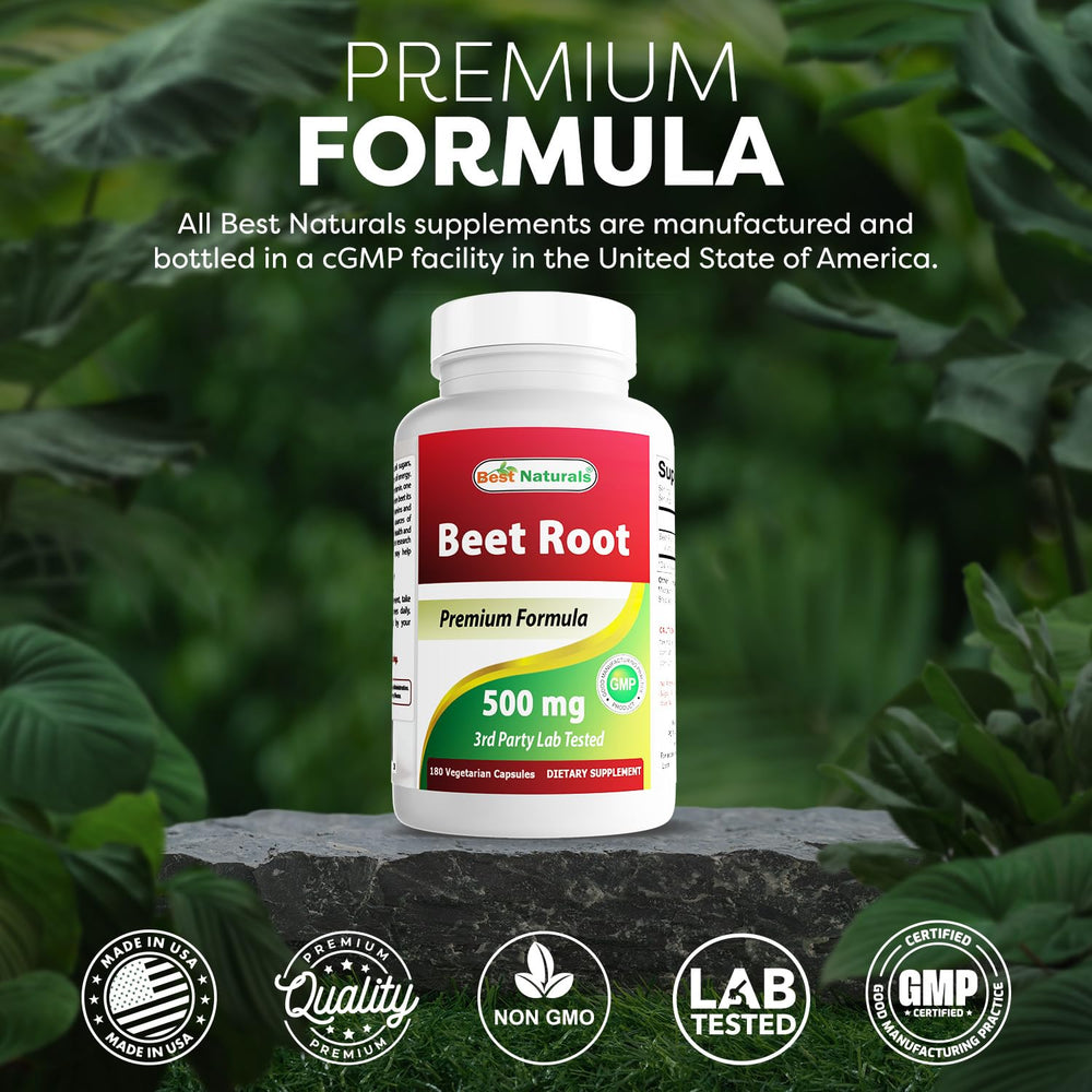 Proudly made in USA, GMP compliant, FDA registered facility