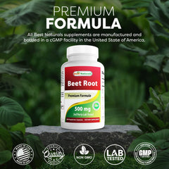 Proudly made in USA, GMP compliant, FDA registered facility