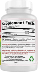 Nutritional facts panel for Best Naturals Bitter Melon 500 mg