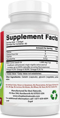 Black Seed Oil softgels spilling next to a dark bottle