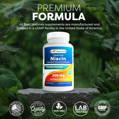 Best Naturals bottle beside a ruler illustrating size and multi-month supply benefit