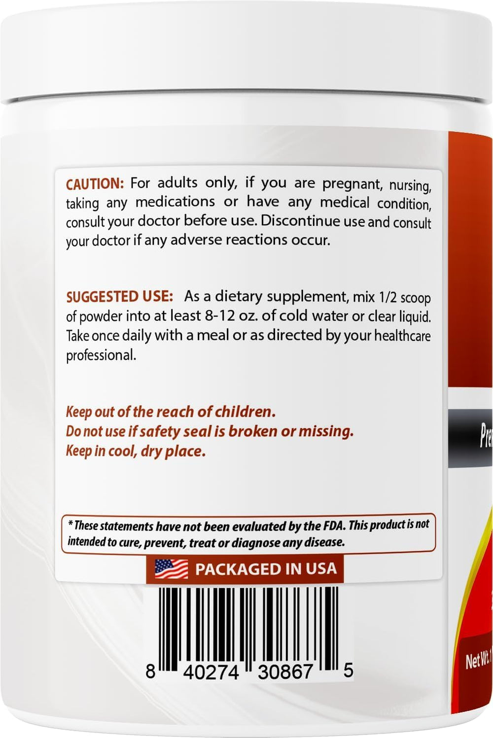 Made in USA GMP-certified facility with third-party testing