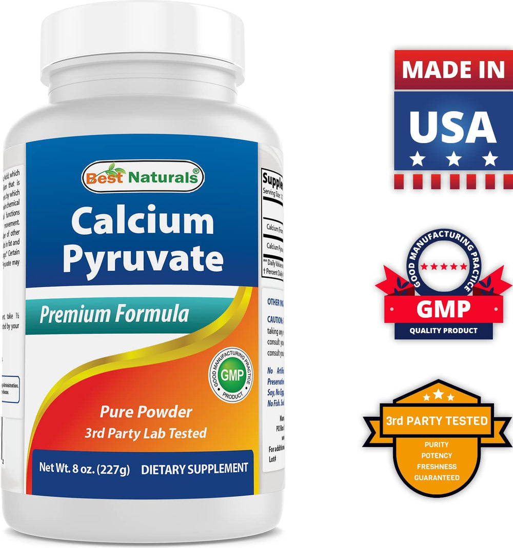 Lab-tested purity and quality badge on packaging