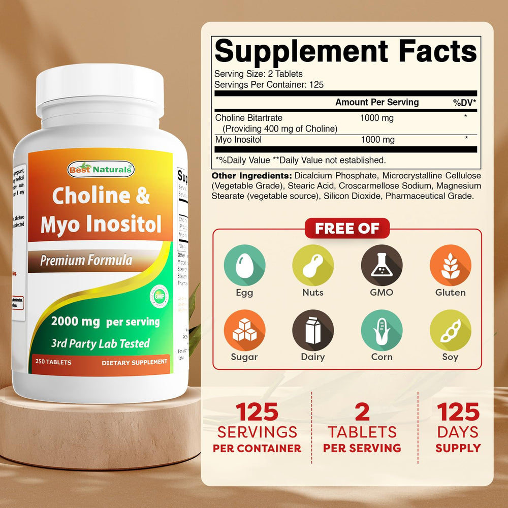 Best Naturals tablet close-up showing smooth finish and easy swallowing