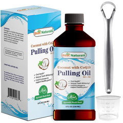 Bottle of Best Naturals Coconut Pulling Oil 8 oz