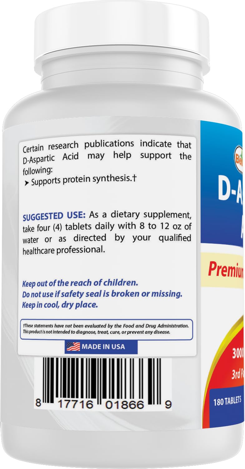 Supplement facts and ingredients label