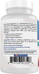 Supplement facts and quality assurance on label