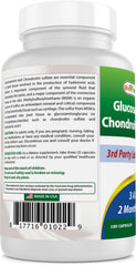 Supplement facts panel for Best Naturals product