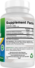Non-GMO and Gluten-Free label for Best Naturals Horse Chestnut extract
