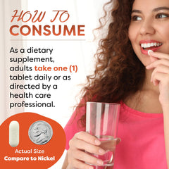 Supplement facts panel for Inositol 1000mg product