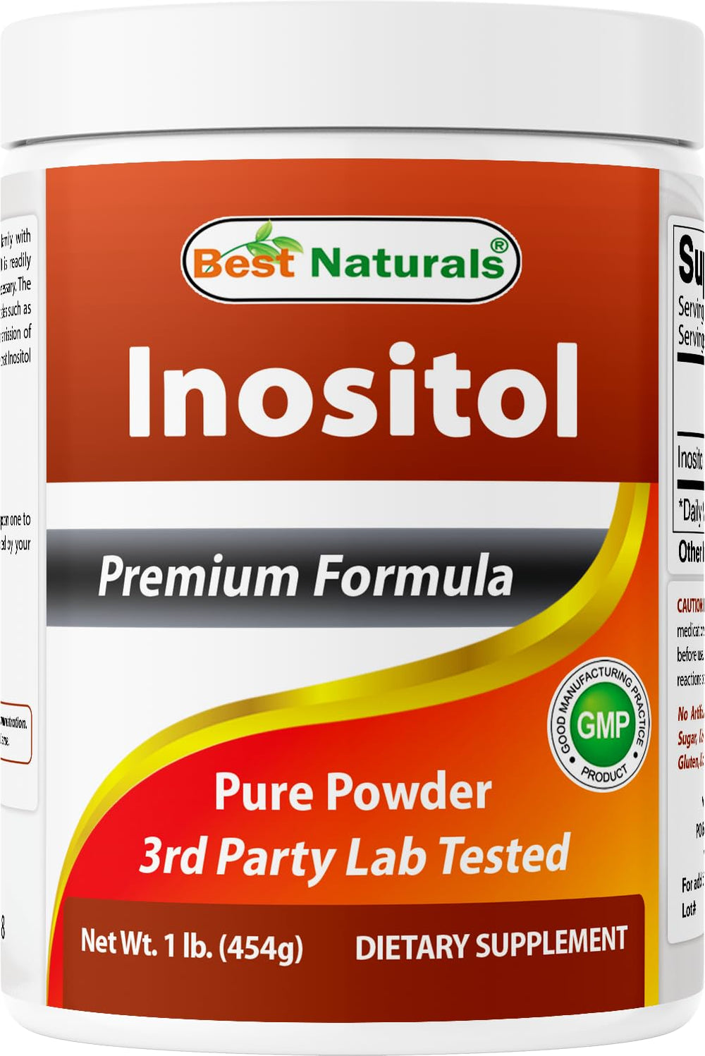 Best Naturals front packaging showing clean label and container benefit clear product information