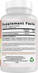 Non-GMO and gluten-free L-Carnosine capsules