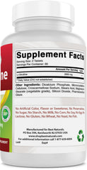 Packaged bottle with seal and 120 tablets